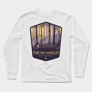 Parc Des Familles Disc Golf Course | New Orleans, LA Long Sleeve T-Shirt